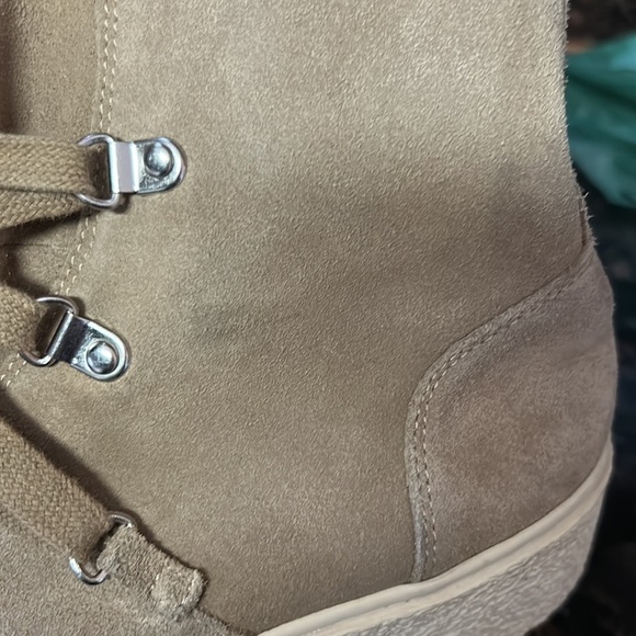 J/SLIDES NYC J Slides leather Faux Fur Lined Bolt Boots 6.5 - Picture 11 of 11